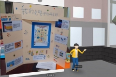 TAM Ho Tin exhibits his poster (Theme 1)